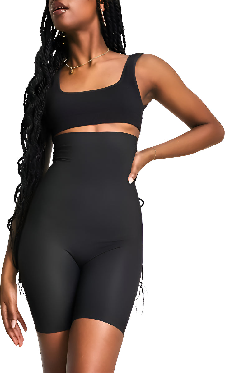 Faja Alta Boxer Sin Costuras Invisible, Body Corte Laser