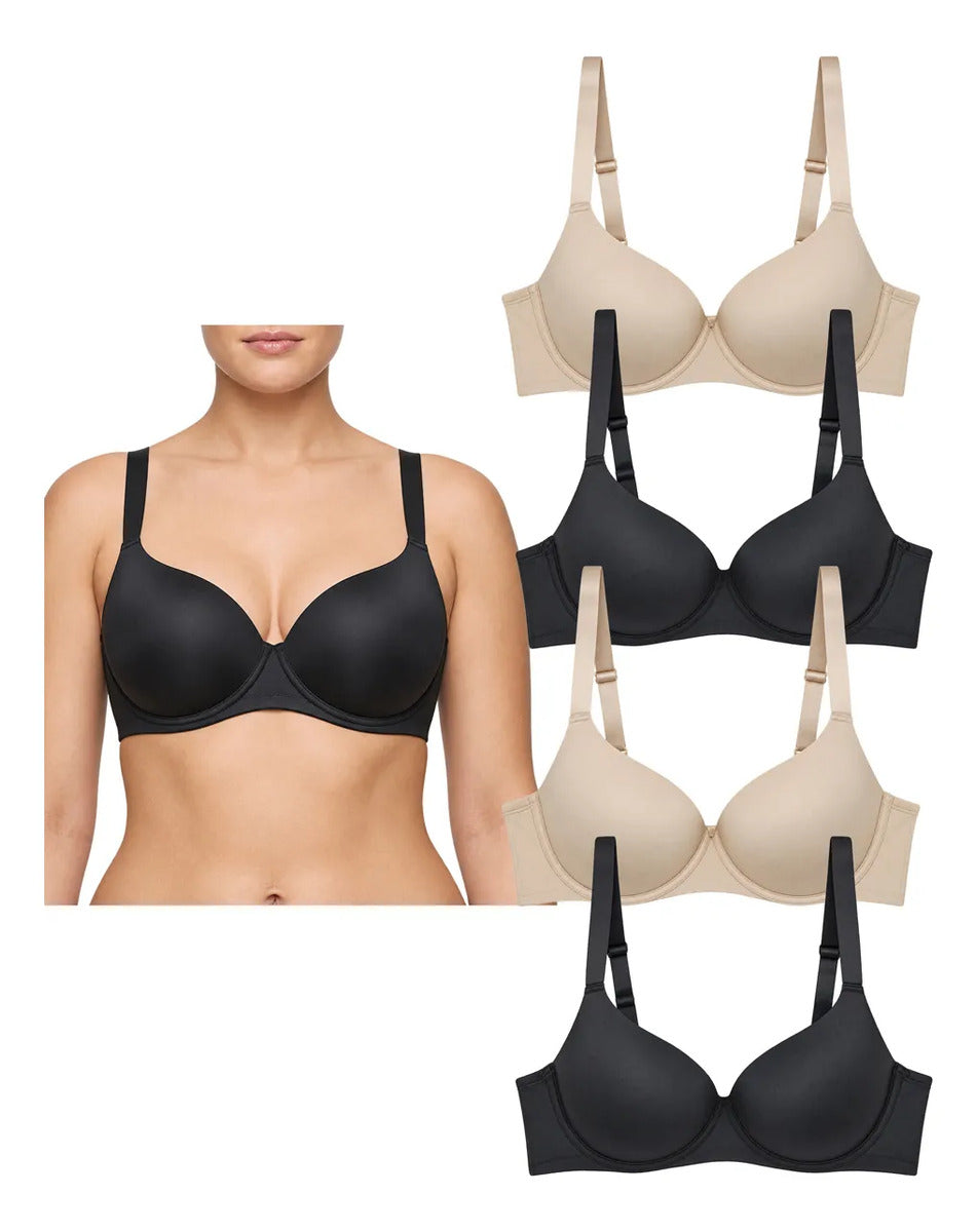 Pack Con 4 Brasier Copa D Y Dd Tallas Extras Con Varilla