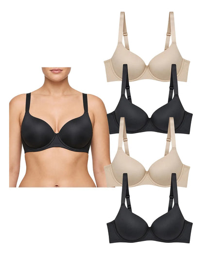 Pack Con 4 Brasier Copa D Y Dd Tallas Extras Con Varilla