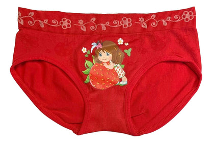 Pantaleta Licra Niña, Paquete 6 Piezas, 6 Diferentes Colore