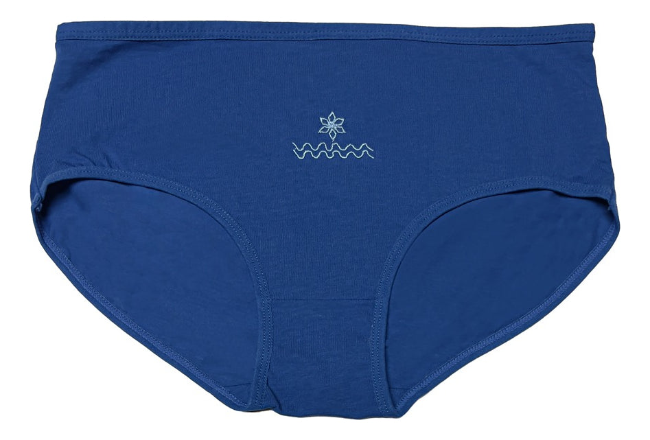 Paquete con 6 Pantaletas Completa De Algodón, Pack Con 6 Colores diferentes