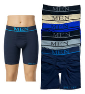 Boxer Largo Biker Microfibra Hombre, Paquete De 6 Pzas