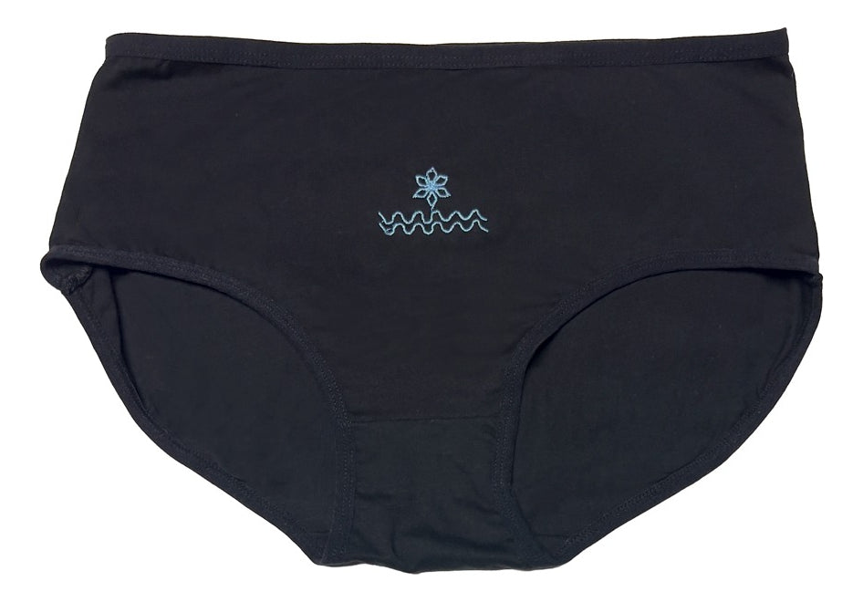 Paquete con 6 Pantaletas Completa De Algodón, Pack Con 6 Colores diferentes