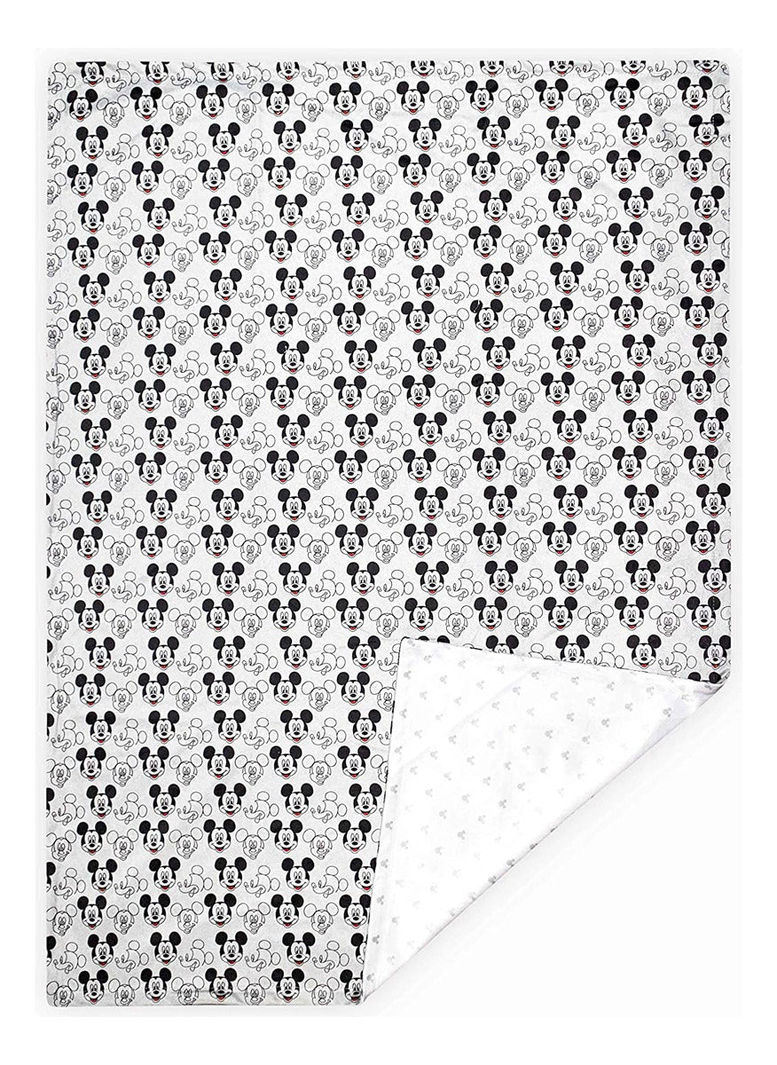 Cobija Polar Para Bebe De Mickey O Minnie Mouse