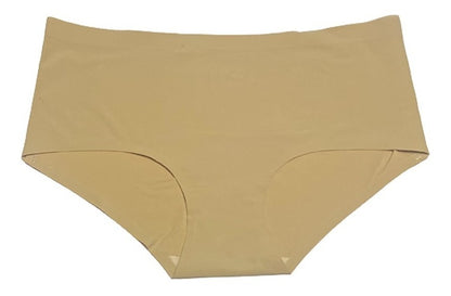 Pantaleta Sin Costura Pack 3 Pzas Negro/nude/blanco O Negras