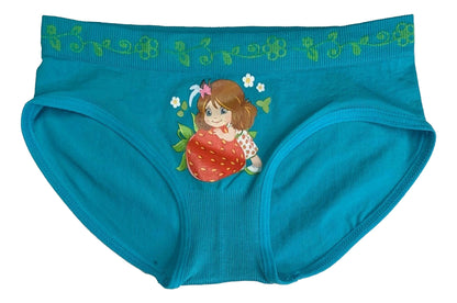 Pantaleta Licra Niña, Paquete 6 Piezas, 6 Diferentes Colore