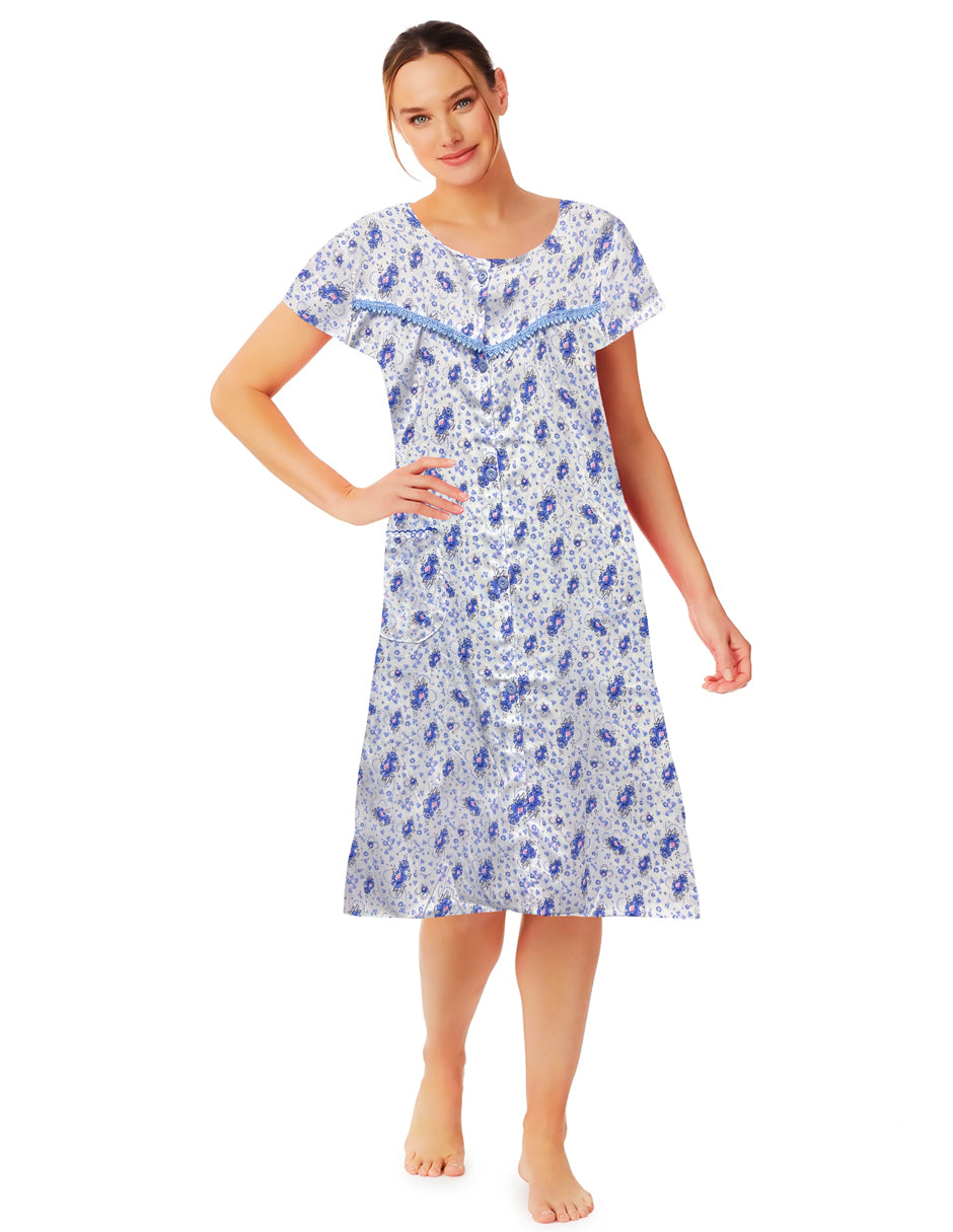 Camisón Bata Mujer Pijama Ropa Dormir Suave Y Comoda