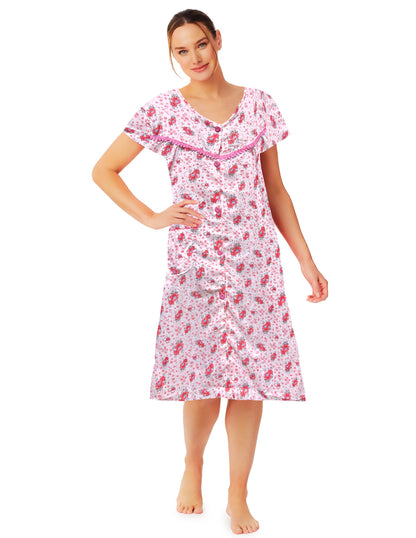 Camisón Bata Mujer Pijama Ropa Dormir Suave Y Comoda