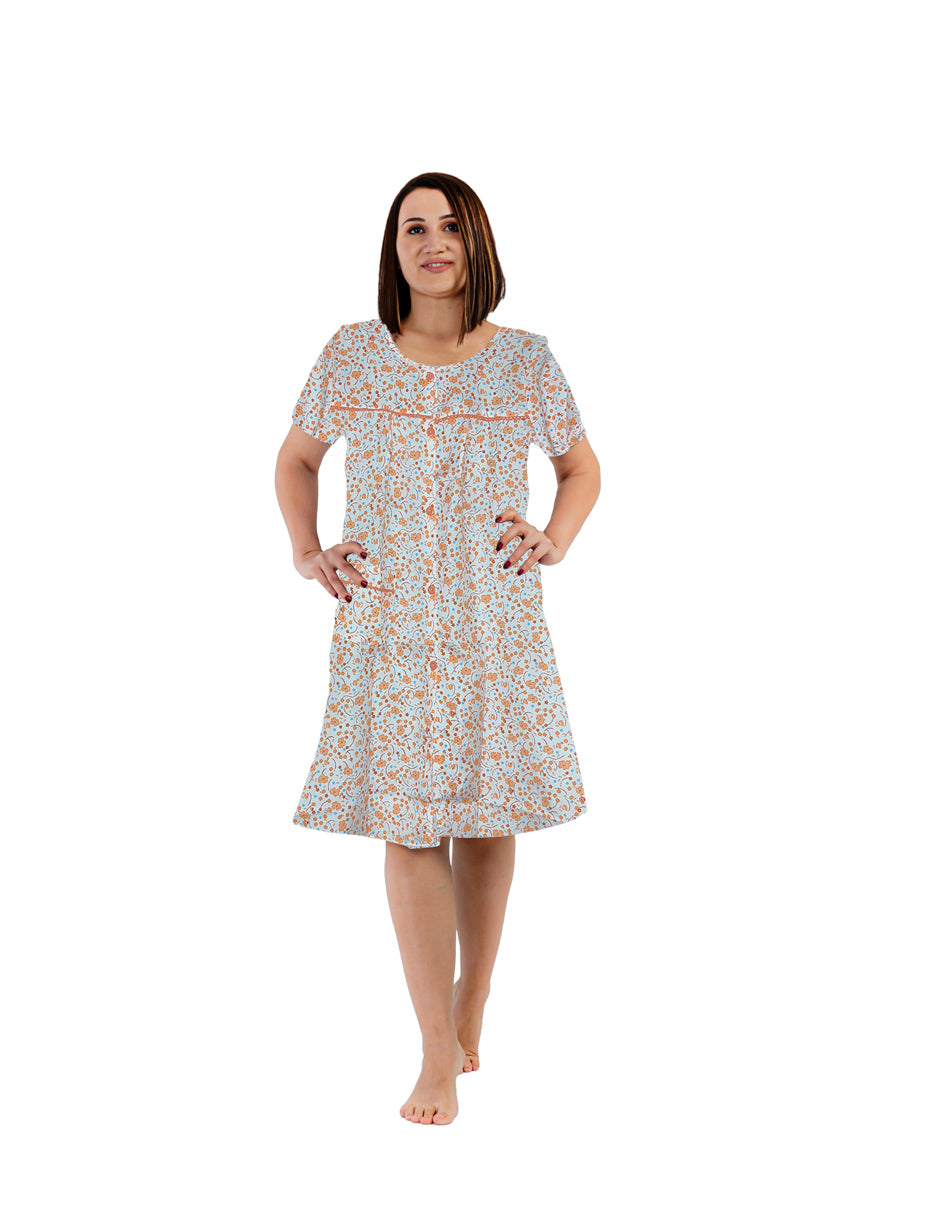 Camisón Bata Mujer Pijama Ropa Dormir Suave Y Comoda