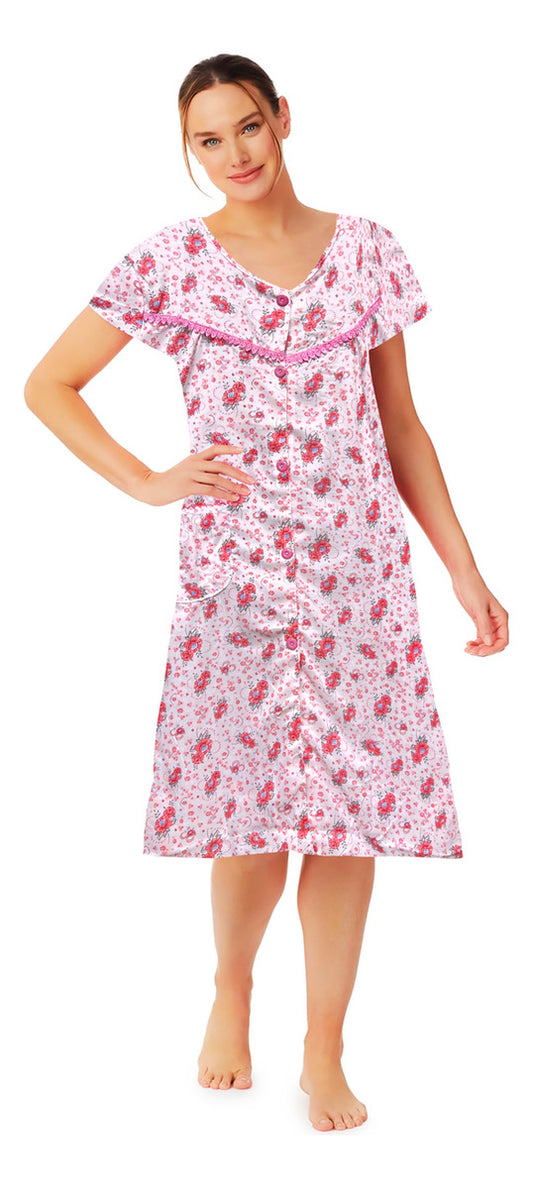 Camisón Bata Mujer Pijama Ropa Dormir Suave Y Comoda