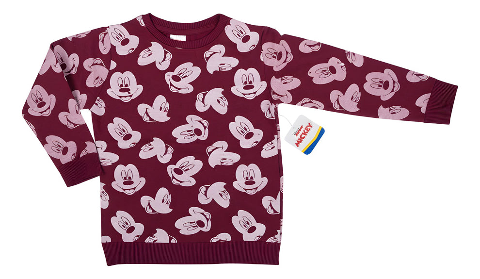 Set De Sudadera Y Mochila Tipo Morral De Mickey Mouse