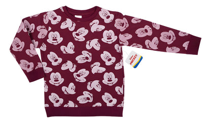 Set De Sudadera Y Mochila Tipo Morral De Mickey Mouse