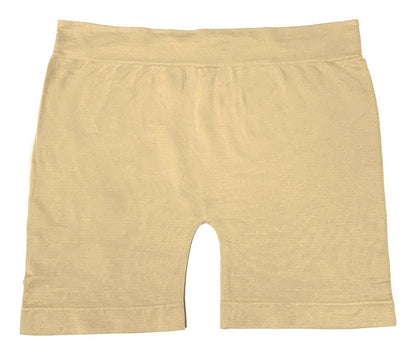 Boxer Largo Dama Licra, Pack Con 6 Pzas 2nude/2negros/2bcos