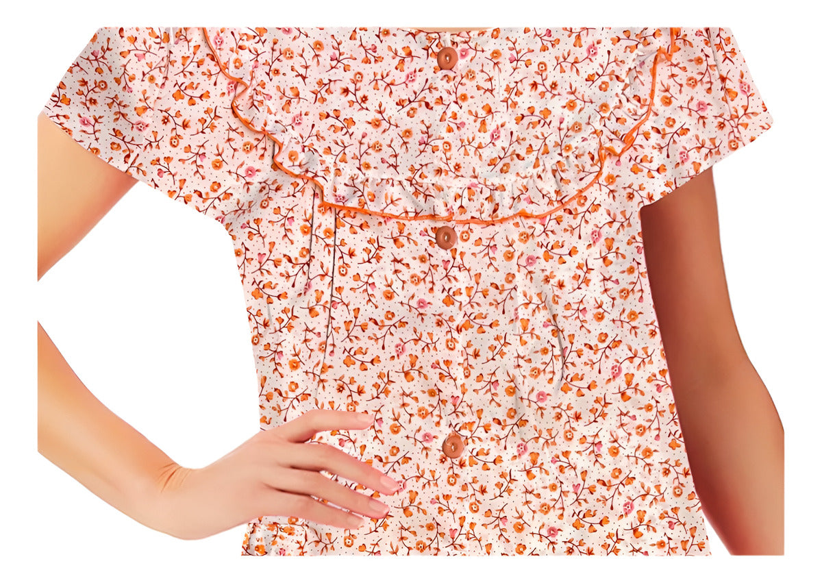 Camisón Bata Mujer Pijama Ropa Dormir Suave Y Comoda