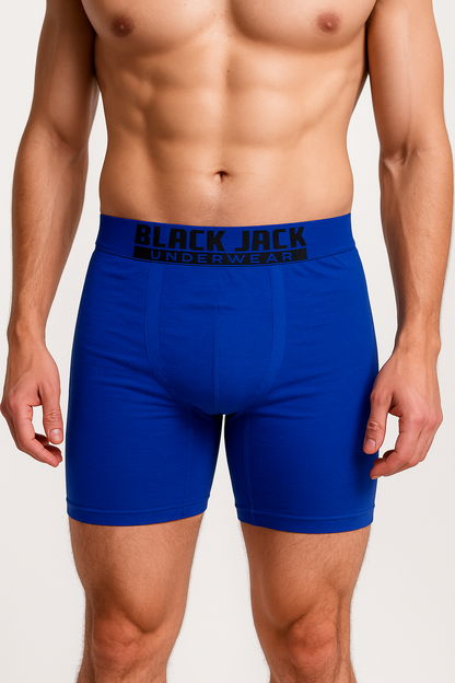 Boxer Largo Biker Microfibra Hombre, Paquete De 6 Pzas