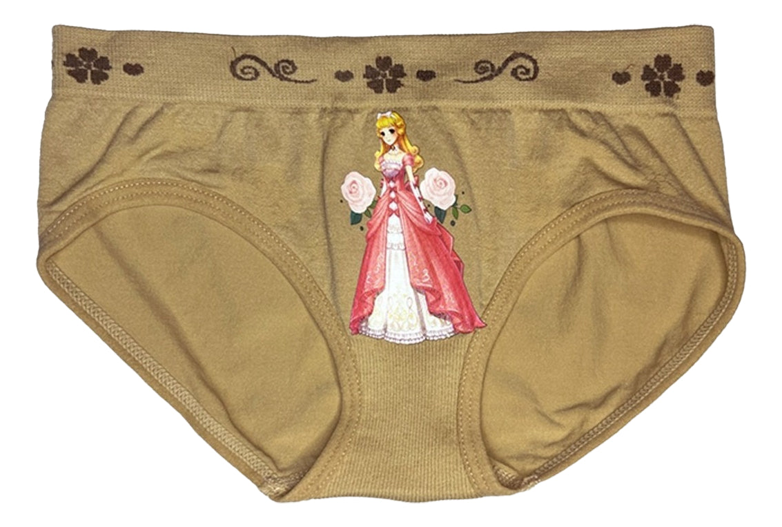 Pantaleta Licra Niña, Paquete 6 Piezas, 6 Diferentes Colore