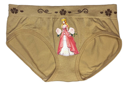 Pantaleta Licra Niña, Paquete 6 Piezas, 6 Diferentes Colore