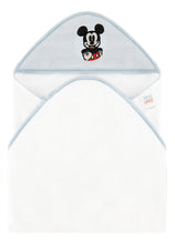Cargar imagen en el visor de la galería, Set De Toalla De Baño Con Capucha Y 5 Toallitas Mickey Mouse
