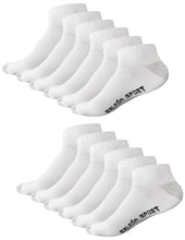 Cargar imagen en el visor de la galería, Tin Deportivo De Algodón Unisex (paquete Con 12 Pares)
