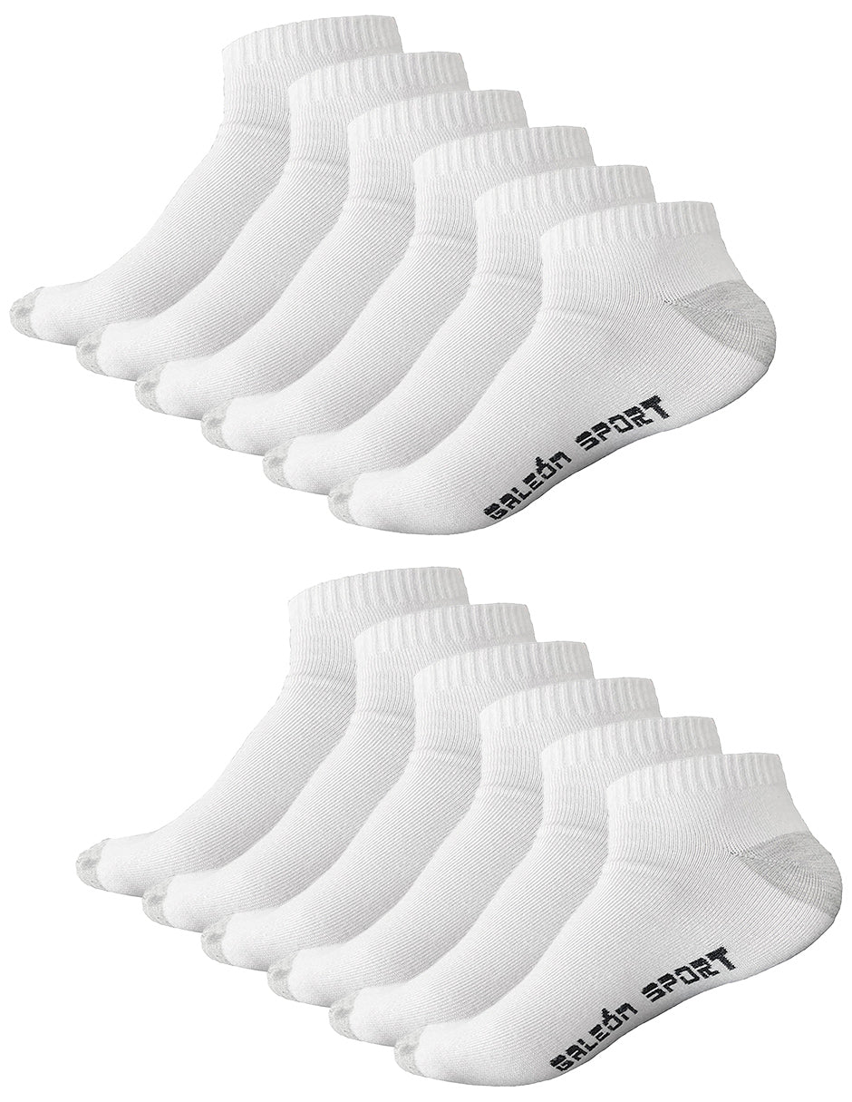 Paquete con 12 pares de Tin Deportivo De Algodón Unisex