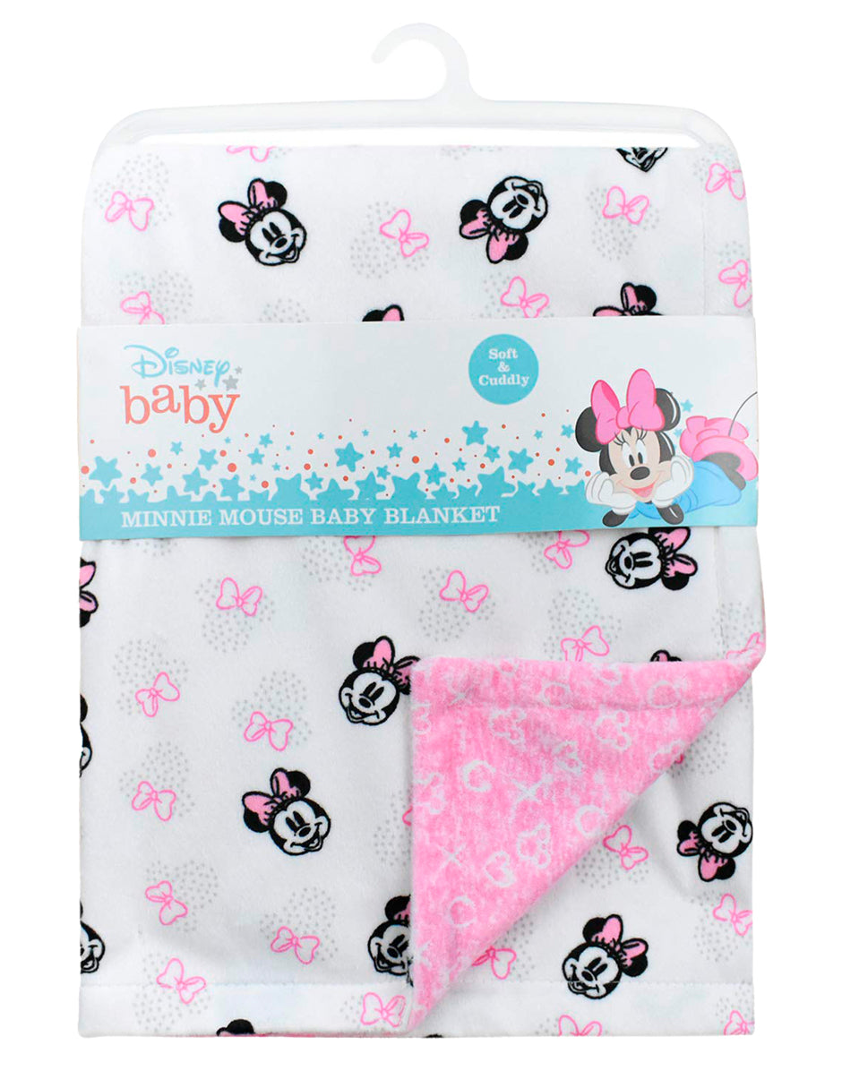Cobija Polar Para Bebe De Mickey O Minnie Mouse