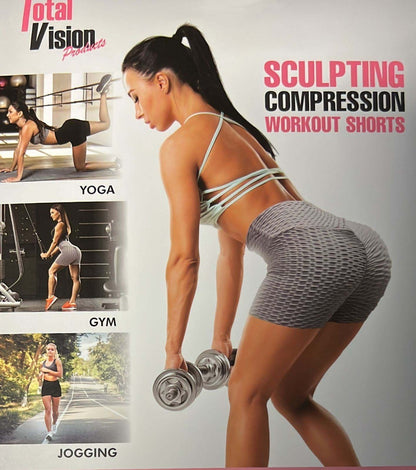 Leggins Short Para Mujer Con Compresión Y Levanta Gluteos