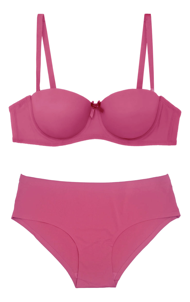 Coordinado 1 Set De Brasier Y Panty Sin Costuras, Invisibles