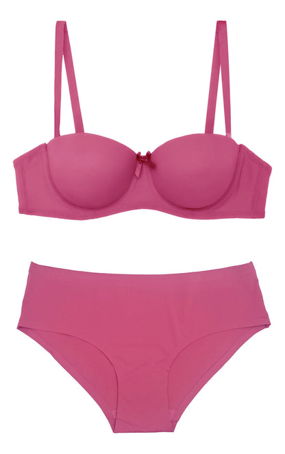 Coordinado 1 Set De Brasier Y Panty Sin Costuras, Invisibles