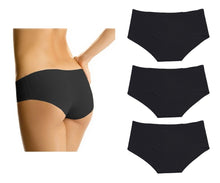 Cargar imagen en el visor de la galería, Pantaleta Sin Costura Pack 3 Pzas Negro/nude/blanco O Negras
