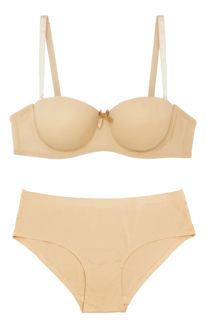 Coordinado 1 Set De Brasier Y Panty Sin Costuras, Invisibles