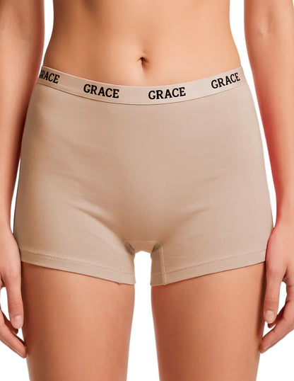Paquete Con 6 Pantaletas Completa De Algodón