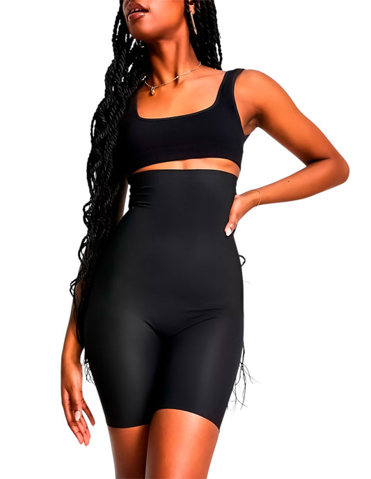 Faja Alta Boxer Sin Costuras Invisible, Body Corte Laser