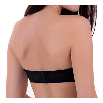 Pack 3 Brasier Strapless Contorno De Silicon No Se Mueve