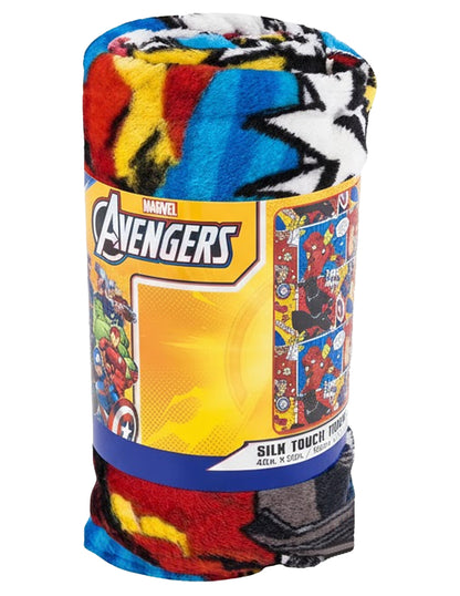 Cobija Avengers Y Más... Suave y Ligera para Niño