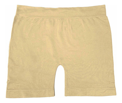 Boxer Largo Dama Licra, Pack Con 6 Pzas 2nude/2negros/2bcos