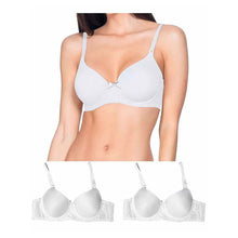 Cargar imagen en el visor de la galería, Brasier Algodon B Y C Pack Con 3pzas En 3diferentes Colores
