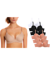 Cargar imagen en el visor de la galería, Brassier Con Encaje, Pack 6 Piezas / 6 Colores
