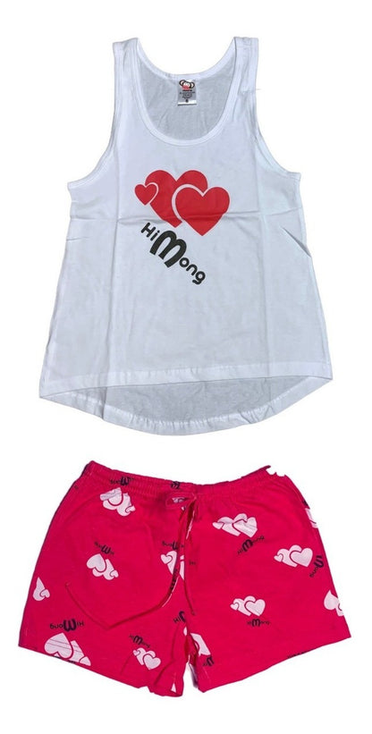 Pijama Dama, 1 Set De Blusa Y Pantalón