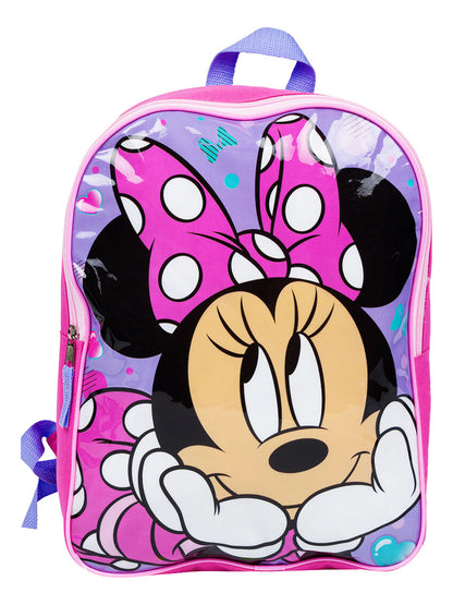 Set De Mochila Infantil Con Morral Mickey & Minnie Mouse