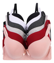 Cargar imagen en el visor de la galería, 6 Brasieres Pack Con 6 Colores Diferentes Copa B, C, D Y Dd
