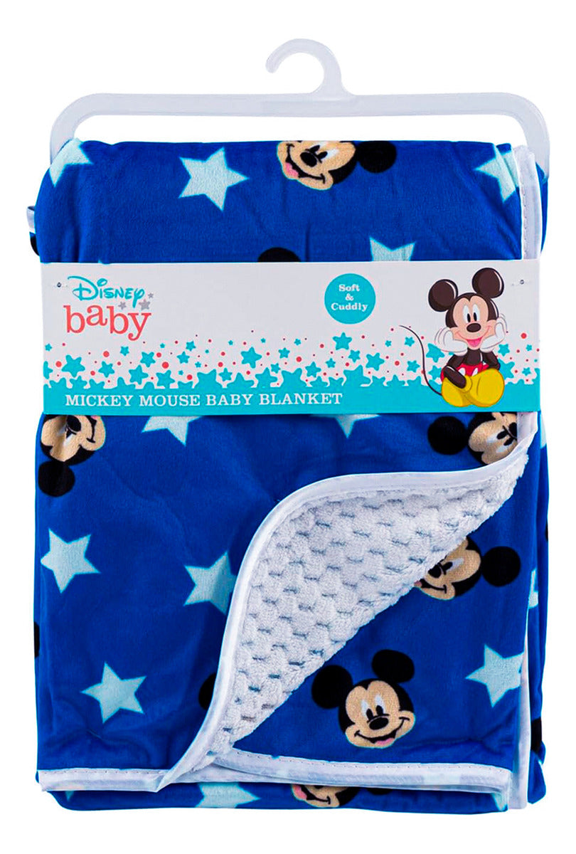 Cobija Polar Para Bebe De Mickey O Minnie Mouse