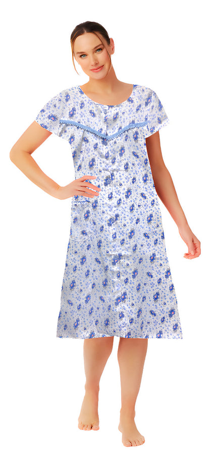 Camisón Bata Mujer Pijama Ropa Dormir Suave Y Comoda