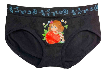 Pantaleta Licra Niña, Paquete 6 Piezas, 6 Diferentes Colore