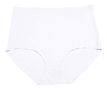 Pantaleta Alta Sin Costuras Pack 3pzas Negra/nude/blanco