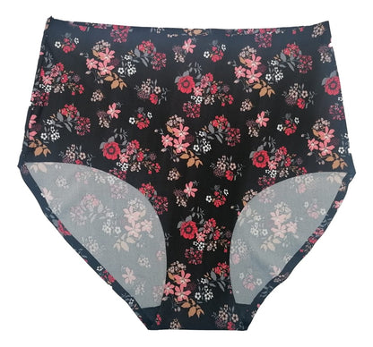 Pantaleta Alta Sin Costuras Pack 3pzas Negra/nude/blanco
