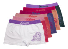 Cargar imagen en el visor de la galería, Boxer Licra Niña, Paquete 6 Piezas, 6 Diferentes Colores
