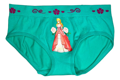 Pantaleta Licra Niña, Paquete 6 Piezas, 6 Diferentes Colore