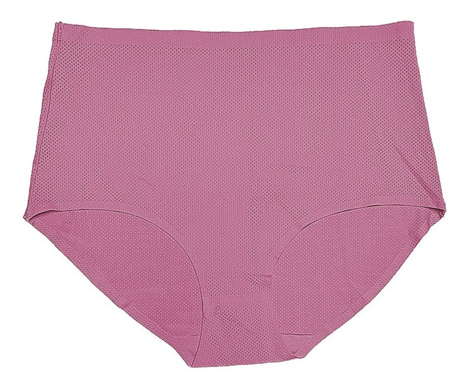 Pack con 6 Pantaletas a la Cintura Sin Costuras (invisible) con 6 Diferentes Colores