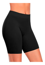 Cargar imagen en el visor de la galería, Boxer Largo Dama Licra, Pack Con 6 Pzas 2nude/2negros/2bcos

