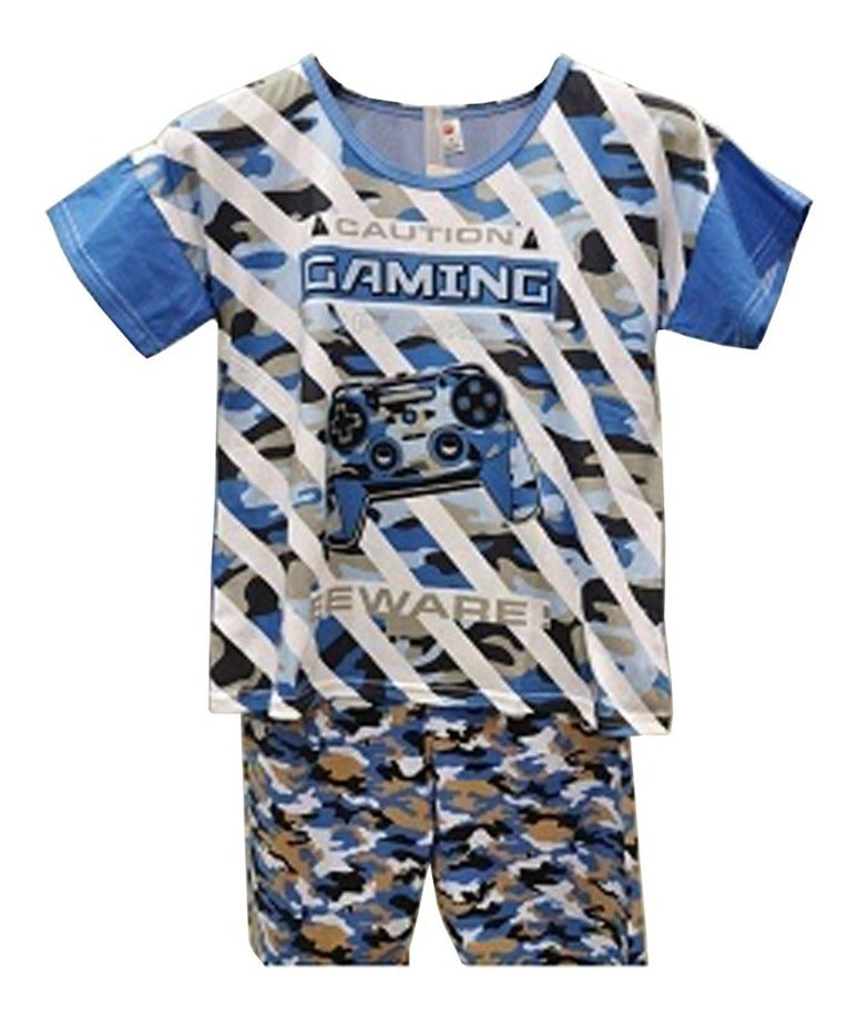 Pijama De Niño De Moda Diferentes Diseños Set  De 2 Piezas